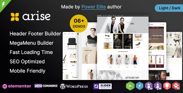 Arise WP – Multipurpose WooCommerce Responsive Theme