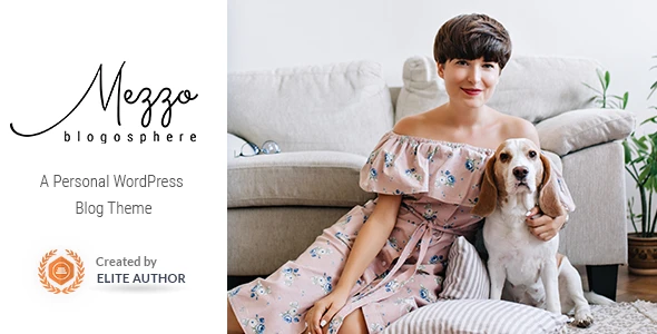 Mezzo | A Personal WordPress Blog Theme